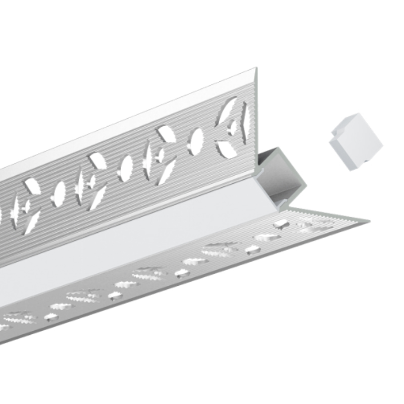 Plaster In LED Outside Corner Trim For 10mm Tape Light Plaster In LED Outside Corner Trim For 10mm Tape Light